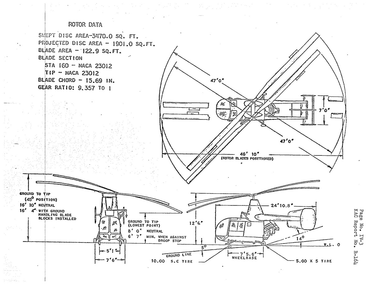 HOK ThreeViewDrawing Report R164 01Dec56 1190